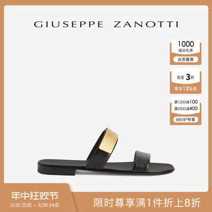 ZanottiGZ男士 潮流休闲拖鞋 时尚 Giuseppe 一字凉拖鞋