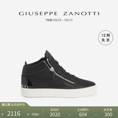 礼物 春夏新品 Giuseppe GZ男士 双拉链中帮运动鞋 Zanotti