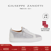 礼物 Giuseppe ZanottiGZ女士经典 水钻双拉链低帮运动鞋 板鞋