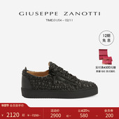礼物 款 Giuseppe ZanottiGZ男士 经典 双拉链低帮运动鞋 板鞋