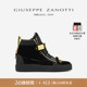 经典 ZanottiGZ男士 Giuseppe 金扣Coby高帮运动鞋 礼物