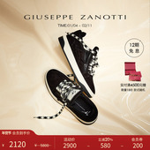 休闲板鞋 ZanottiGZ女士GZ94绒面运动鞋 礼物 Giuseppe