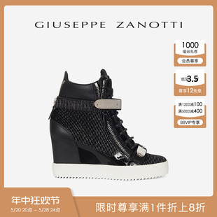 款 高帮女鞋 双金属扣坡跟运动鞋 Giuseppe ZanottiGZ女士经典