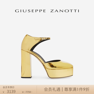 凉鞋 ZanottiGZ女士包头粗跟时装 Giuseppe