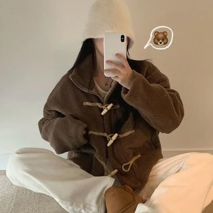 已出货 立领夹棉加厚毛毛外套 chic时尚