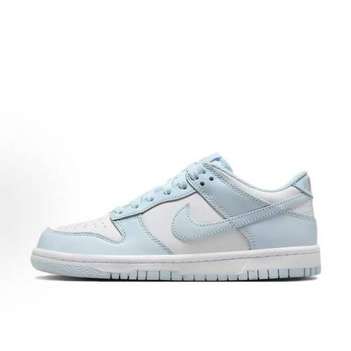Nike/耐克 Dunk 皮革 舒适百搭GS 低帮 板鞋 蓝白FB9109-105