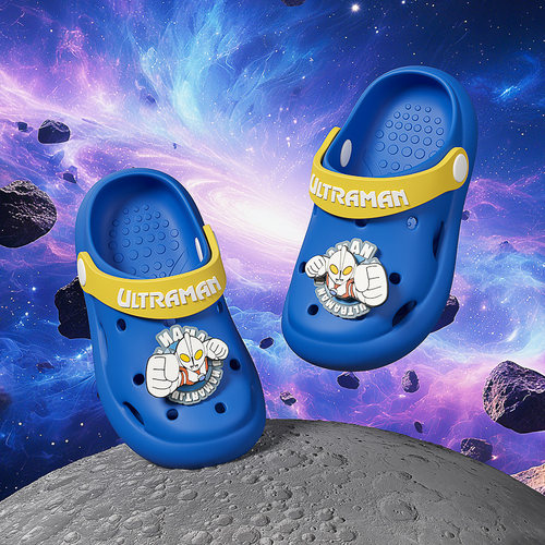 奥特曼拖鞋儿童夏季外穿新款室内