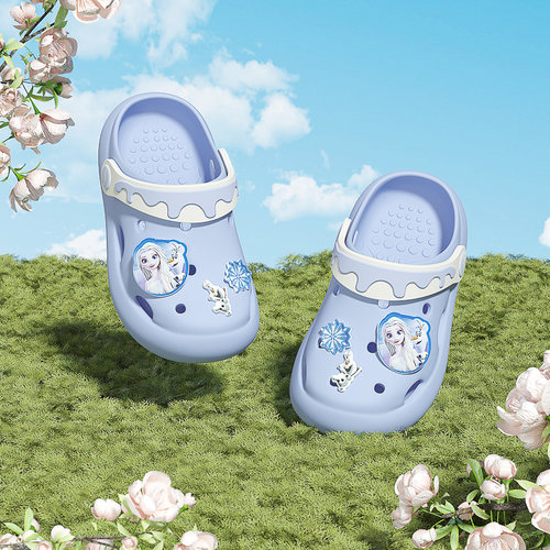 儿童洞洞鞋女童夏季室内沙滩厚底