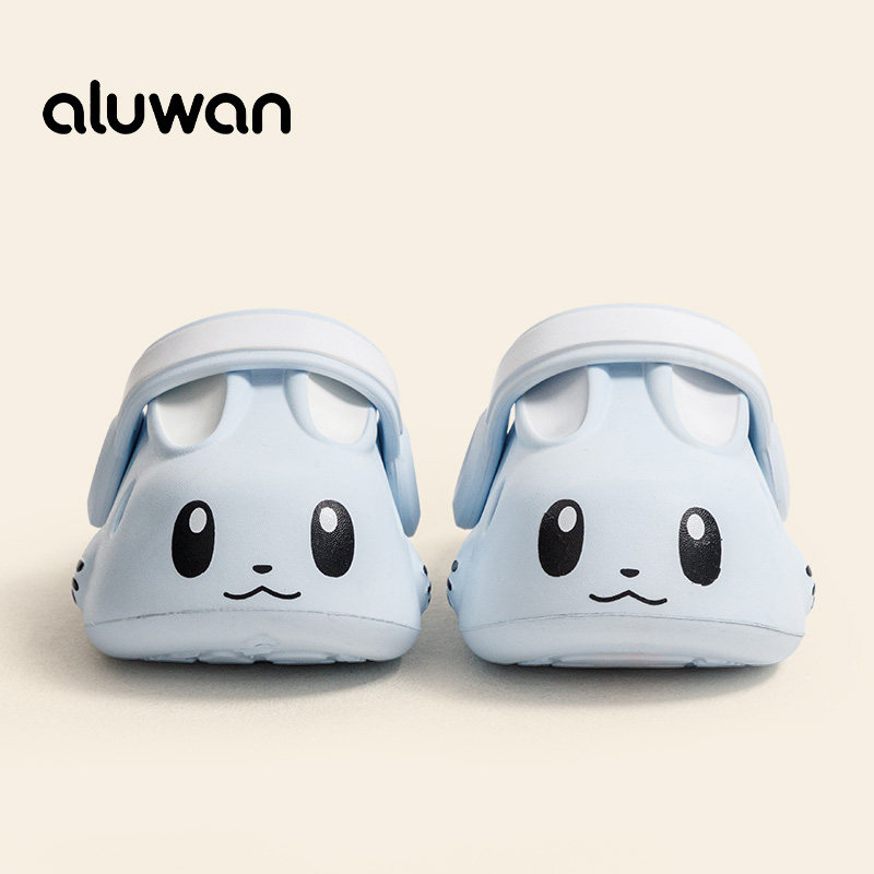 阿鲁丸儿童洞洞鞋女宝夏季室内家居踩屎感幼儿园小朋友凉拖鞋外穿