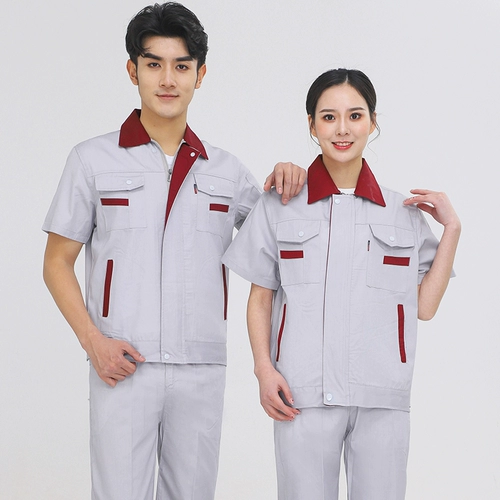 Летний тонкий износостойкий комбинезон подходит для мужчин и женщин, короткий рукав