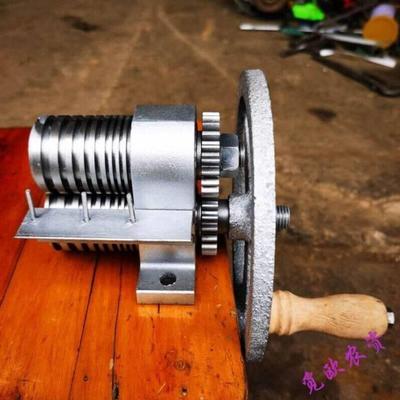 觅欧NIUREN农资破蔑机竹条分层机开竹机破竹机竹条开片机手摇破竹