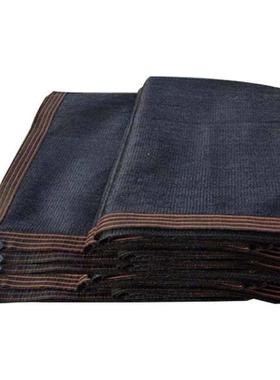 聚远JUYUAN黑色遮阳网防晒隔热网庭院阳遮光布加密包边打孔阳台庭