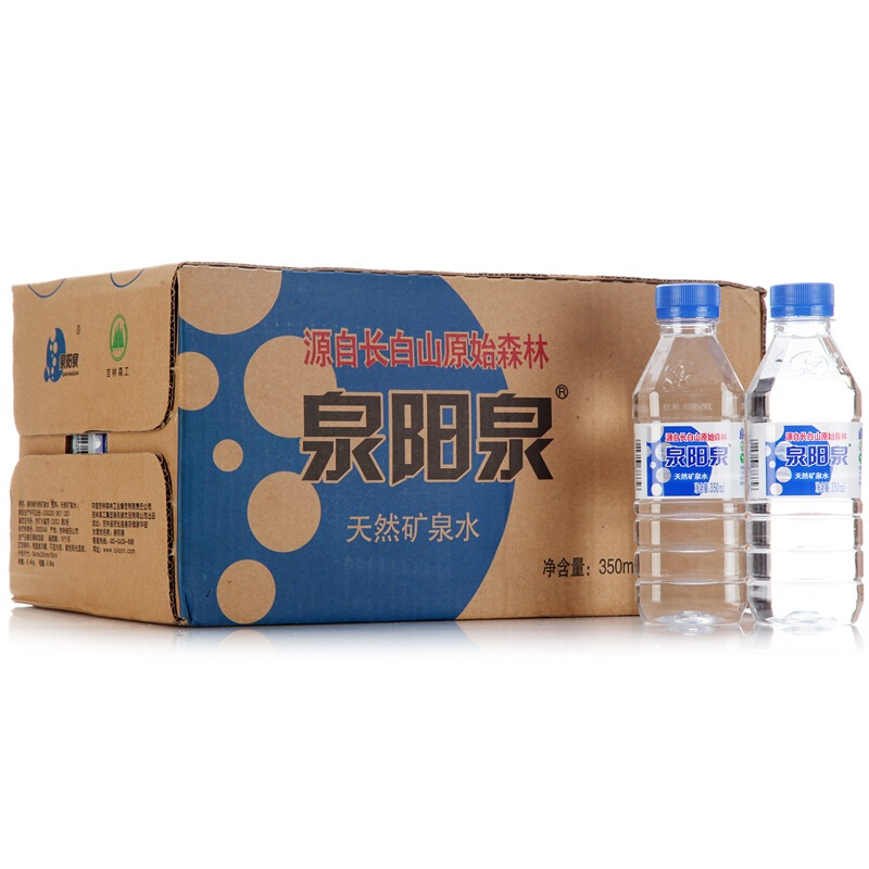 泉阳泉天然矿泉水350ml*24瓶