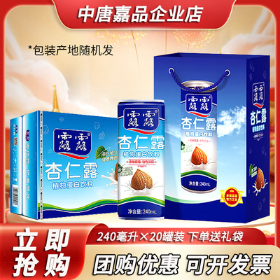 露露杏仁露经典240ml*20罐