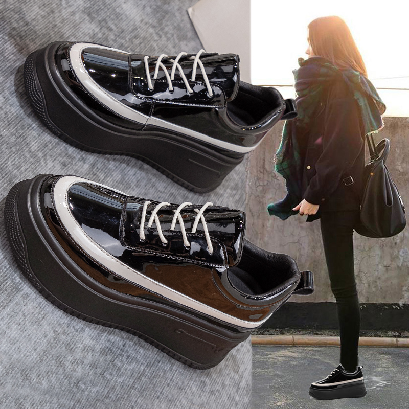 欧洲站内增高女鞋厚底休闲