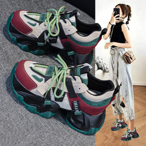 爆款老爹鞋女厚底增高运动休闲鞋