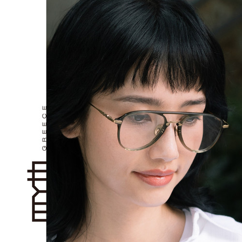 MYTH艺术板金双梁眼镜酷帅