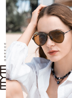 MYTH希腊设计大框变式飞行员太阳眼镜酷帅板材钛金时尚墨镜MS2210