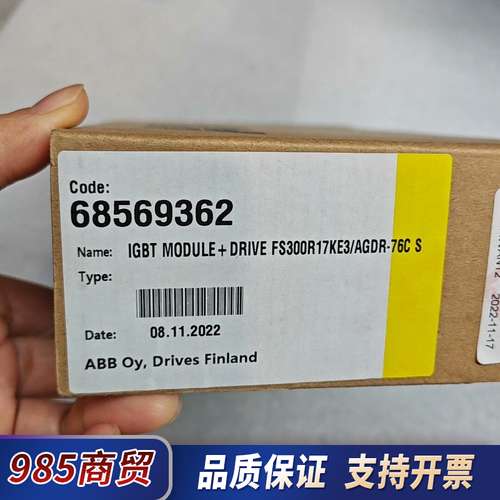 ABB IGBT模块 FS300R17KE3/AGDR-76议价