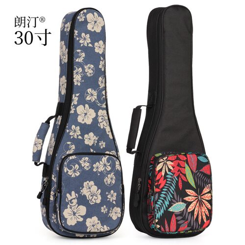 朗汀30寸尤克里里包琴包低音乌克丽丽加棉包baritone ukulele背包