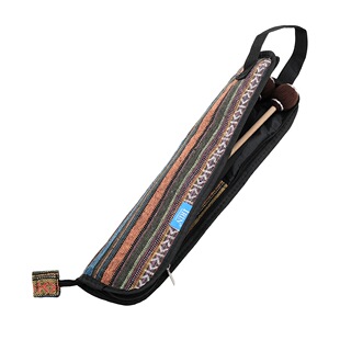 架子鼓民族风彩色鼓棒袋手提肩背防水棉布鼓槌收纳袋打击乐器配件