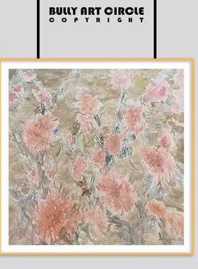 客厅装饰画罗仕鹏【繁花系列】画