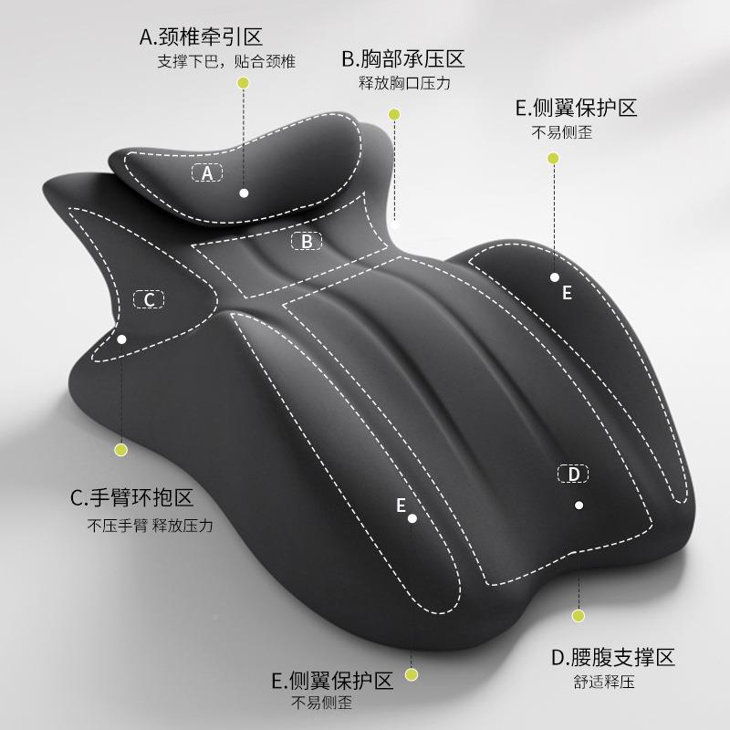 跨境销床趴睡枕玩手机俯卧枕靠枕床头靠垫爱热辅助垫趴上HR101趴