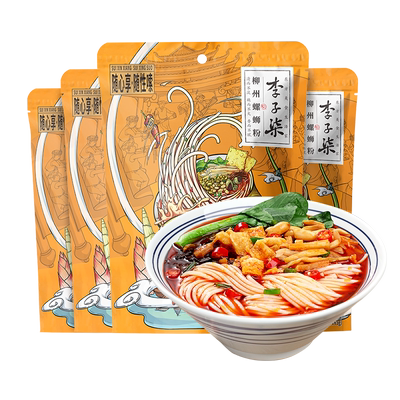 李子柒螺蛳粉组合柳州速食米线