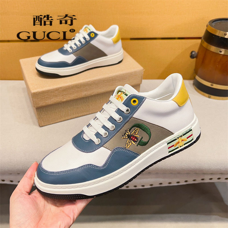 酷奇休闲男鞋新款真皮百搭板鞋