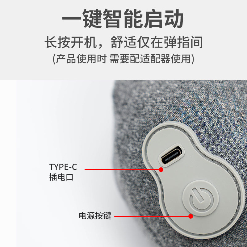 颈椎按摩器颈部按摩椅腰部多功能震动按摩枕家用震动按