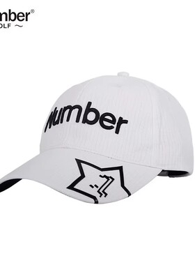 Number 高尔夫户外运动休闲遮阳帽男女通用鸭舌帽 NMH-033