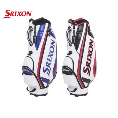 正品Srixon史力胜高尔夫球包皮革防水轻便golf男士球包标准车载包