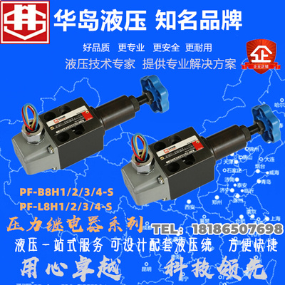 HYDOR上海华岛液压压力继电器PF-B8H4-S PF-B8H2 H1 H3 PF-L8H4-S
