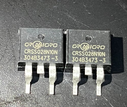 CRSS028N10N 库存现货 TO-263 锂电保护MOS管 100V 180A