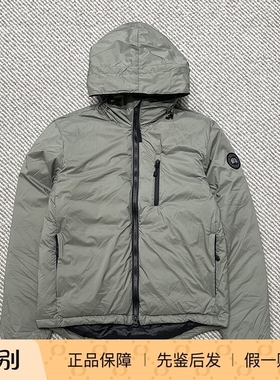 国内现货CANADA GOOSE加拿大鹅新款Lodge男士黑标连帽哑光羽绒服