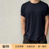 圆领短袖 国内现货Loro Piana诺悠翩雅25春夏桑蚕丝混纺男士 T恤LP