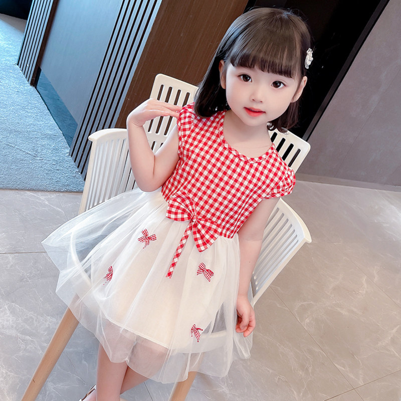 女童装夏装儿童连衣裙1周岁半2到3岁多女宝宝小孩春4女孩衣服裙子