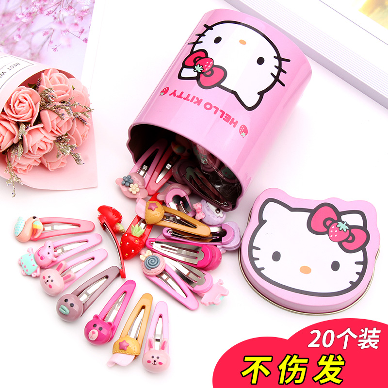 儿童发夹女可爱碎发宝宝bb夹韩版女童橡皮筋小女孩发卡发饰 头饰