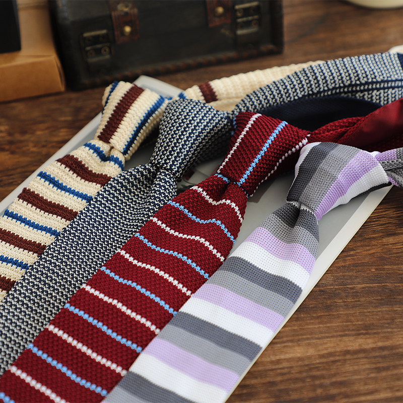 韩版窄系6CM复古休闲窄款针织领带潮流时尚青年腔调老钱风毛线,服饰配件/皮带/帽子/围巾,领带,淘宝优惠券,粉丝福利购,淘宝优惠卷