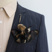 搭配单品 复古男士 西装 可以单独使用 口袋巾装 饰小方巾宴会婚礼