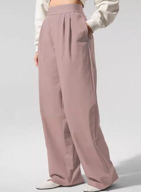 女士宽松直筒阔腿裤 Women's loose straight leg wide leg pants