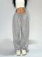 女士宽松抽绳纯色卫裤 Loose color sweatpants drawstring solid