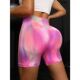 dye 扎染瑜运动健身短裤 and Tie shorts sports fitness 女士