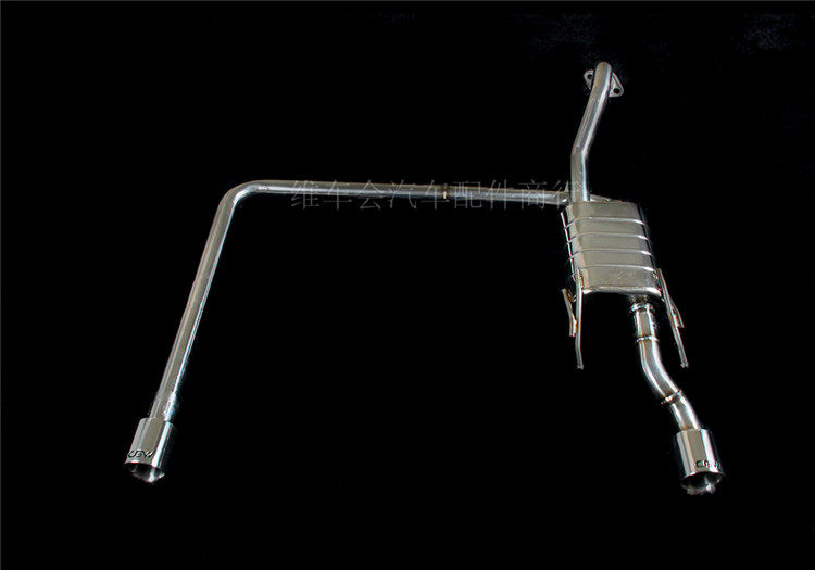 适用于本田锋范飞度思铭改装排气 声浪遥控蓝牙阀门双出四出尾嘴