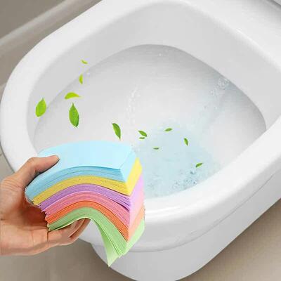 Toilet Cleaner Sheet Mopping The Floor Toilet Cleaning House