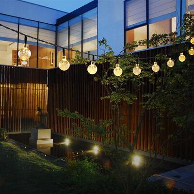 30 LED Solar Christmas Lights Garden Decoration Patio Party