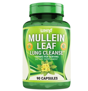 美国WIXAR NATURALS 毛蕊叶胶囊 健康的呼吸功能和粘膜 肺部清洁