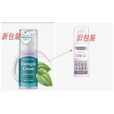 现货美国SMNutrition, Estro-Life雌三醇乳膏 软膏 更年期 老年性
