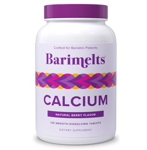 美国Barimelts 柠檬酸钙含维生素 D3 和镁 120 片光滑溶解片