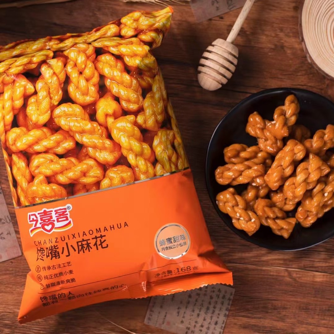 今喜客馋嘴网红零食独立小包装蜂蜜芝麻花椒麻辣孜然锅巴八爪烧|ruв категории закуски/орехи/специальность, печенье/расширение, закуски - от Buy2taobao.com для оказания профессиональной услуги покупки агента Taobao